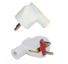 دوشاخه خانگی مشکی 5519 در کارتن 200عدد